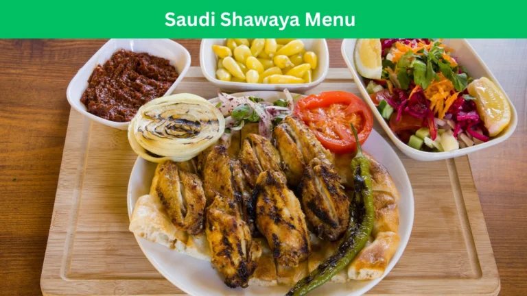 saudi shawaya menu