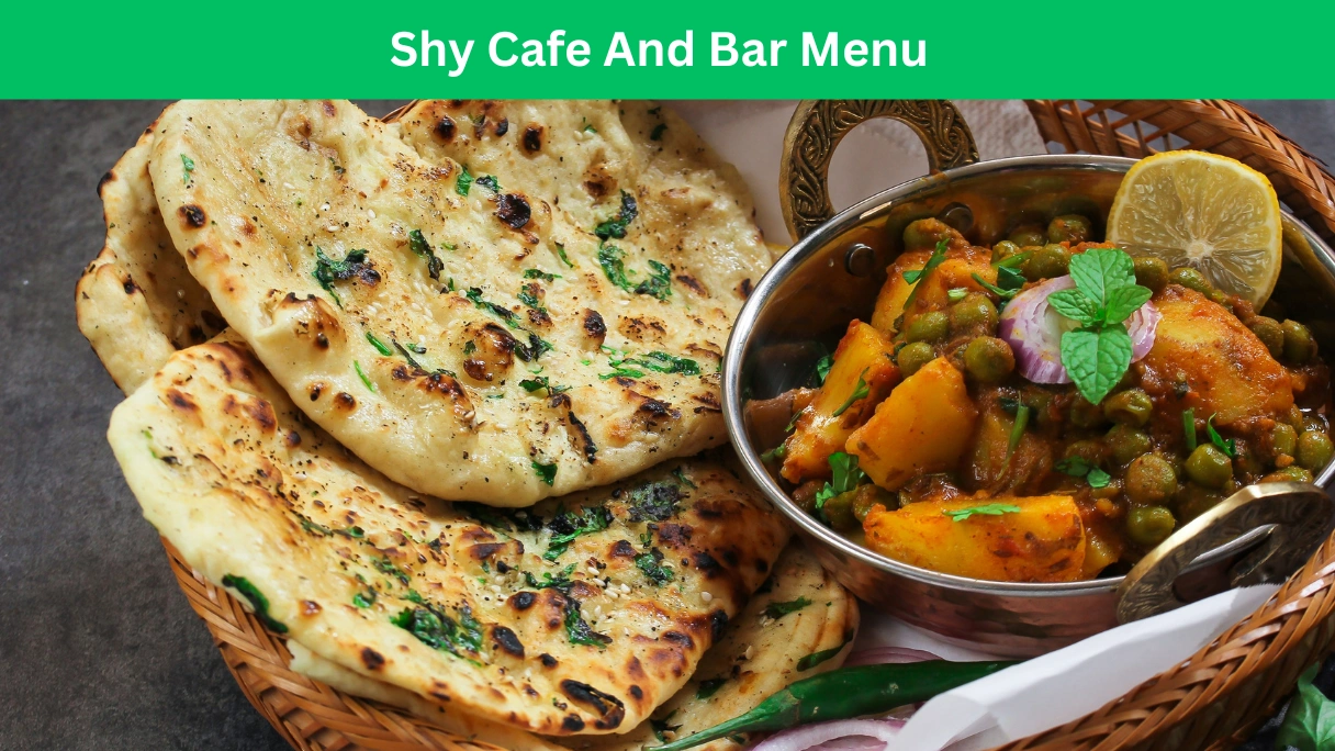Shy Cafe And Bar Menu