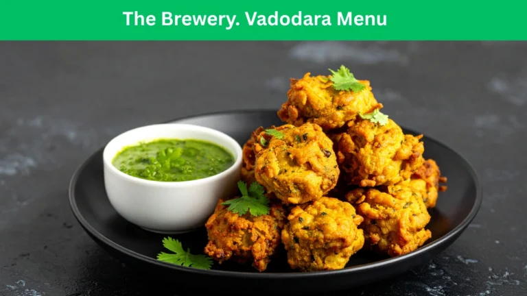 the brewery. vadodara menu
