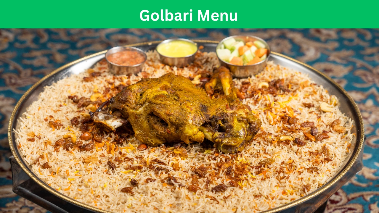 golbari menu