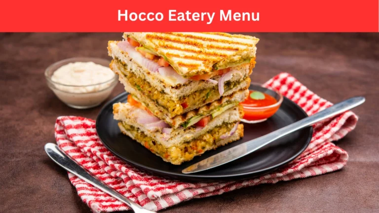 hocco eatery menu