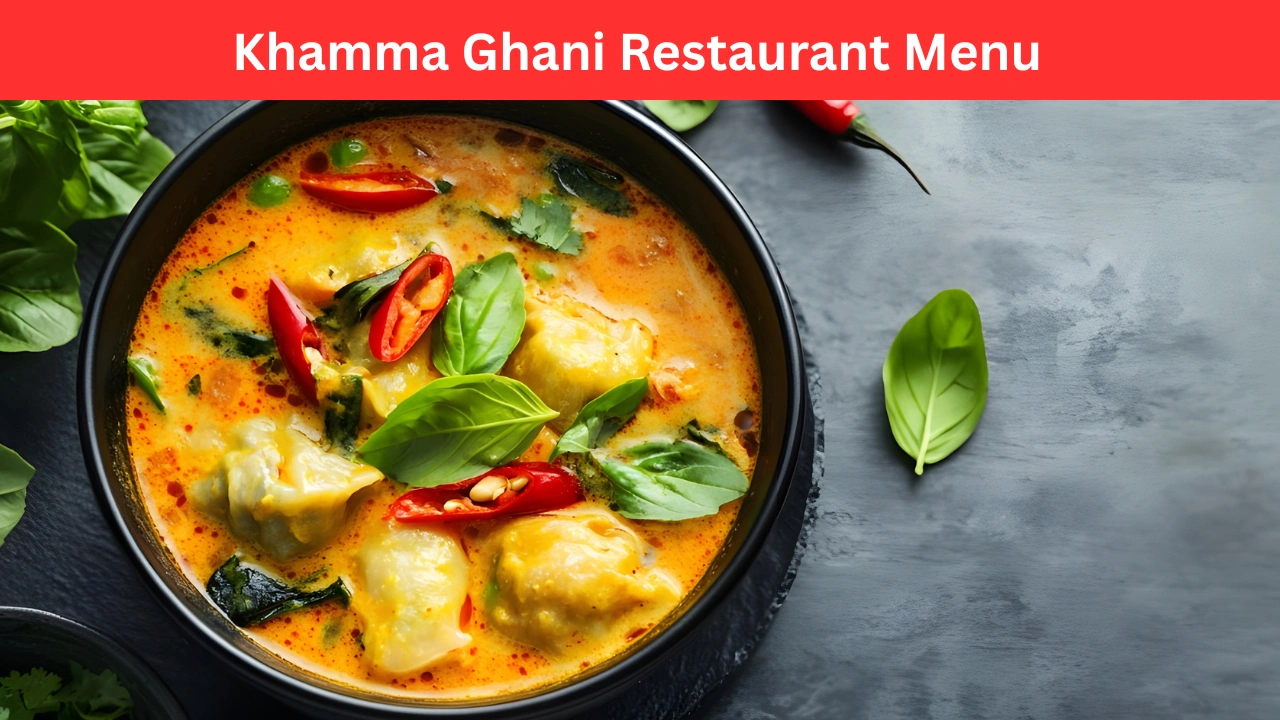 khamma ghani restaurant menu