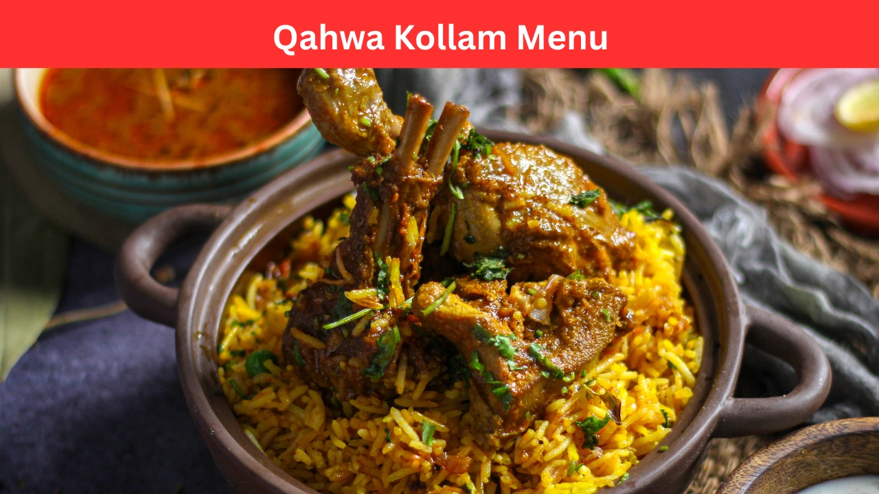 qahwa kollam menu