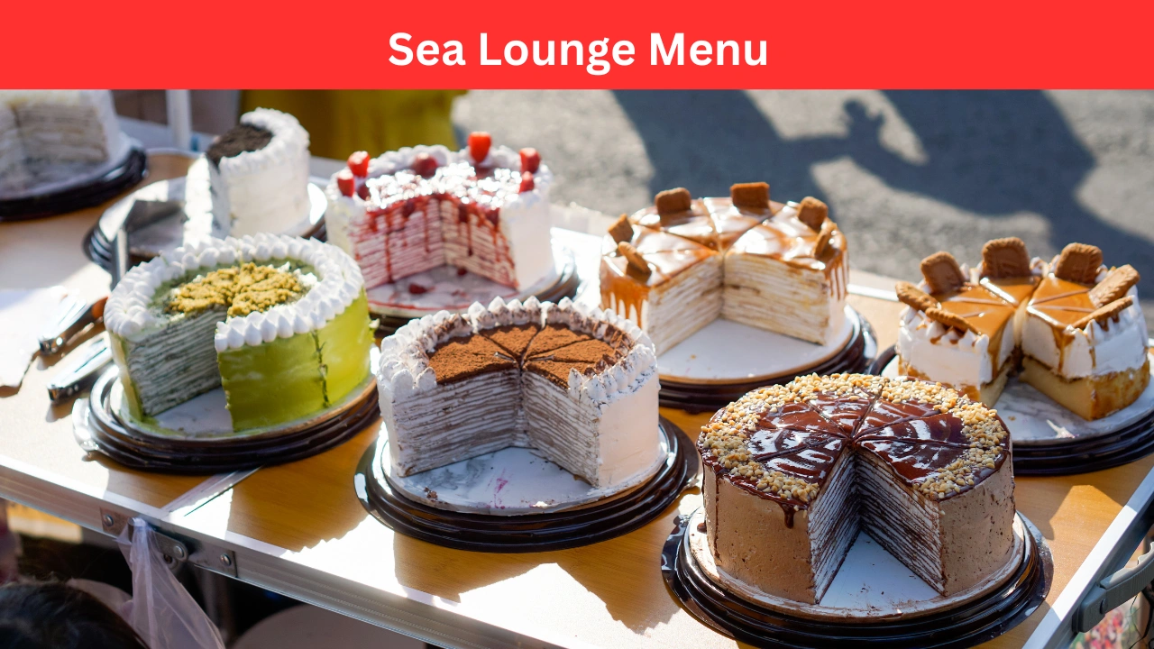 sea lounge menu